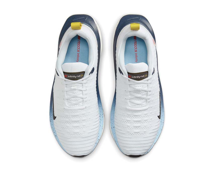 Nike ReactX Infinity Run 4 White / Black - Speed Red - Speed Yellow HJ9071-100