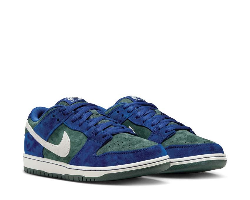 Nike SB Dunk Low Pr Deep Royal Blue / Sail - Vintage Green HF3704-400