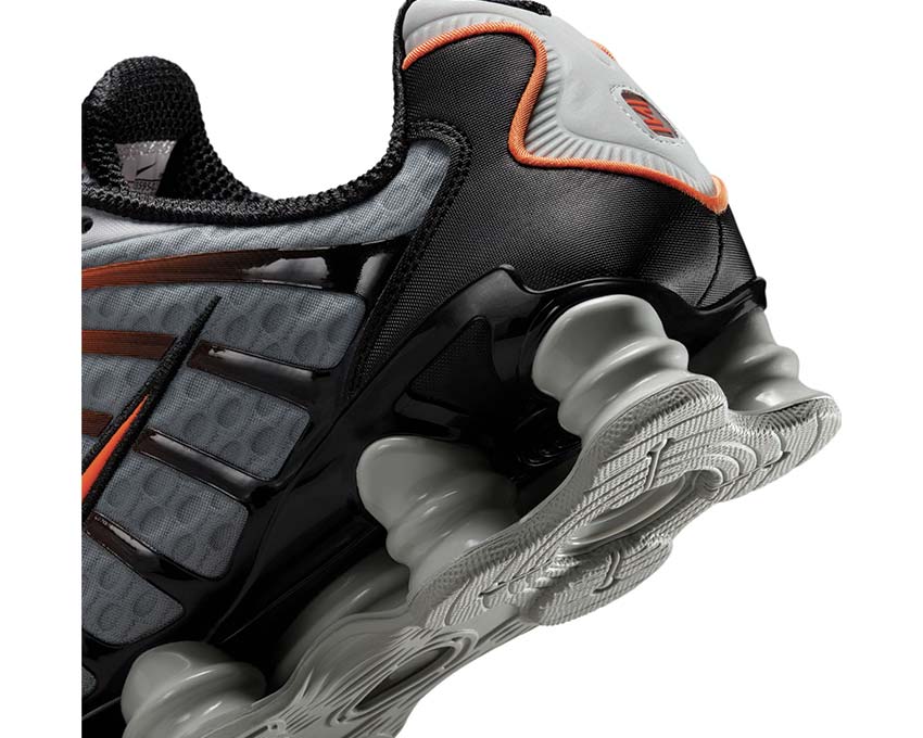 Nike Shox TL LT Smoke Grey / Bright Mandarin - Black AV3595-011