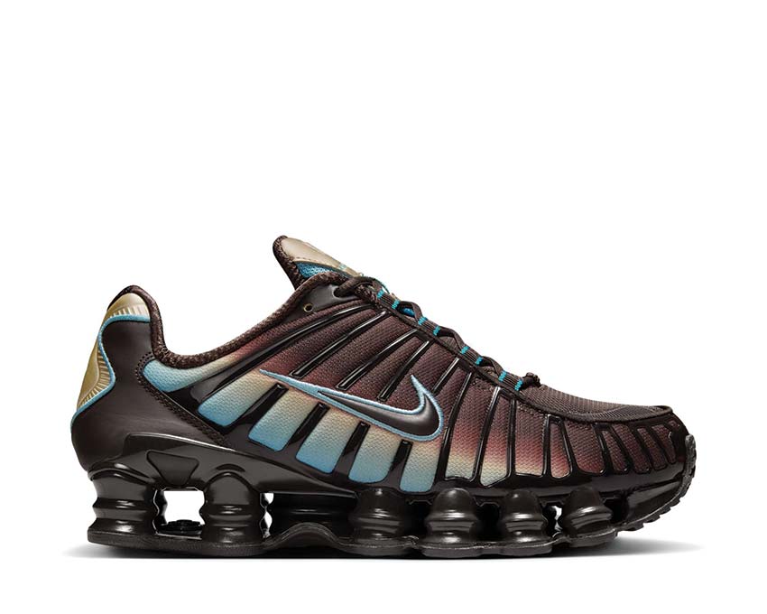 Nike Shox TL Velvet Brown / Denim Turq - Desert Khaki IB4340-200