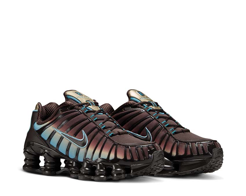 Nike Shox TL Velvet Brown / Denim Turq - Desert Khaki IB4340-200