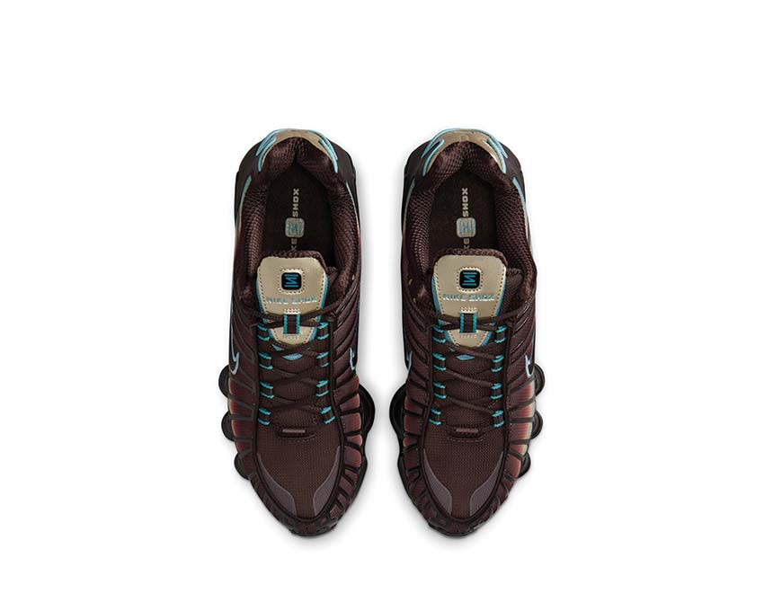 Nike Shox TL Velvet Brown / Denim Turq - Desert Khaki IB4340-200