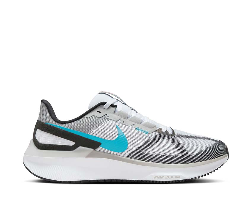 Nike Structure 25 White / Gamma Blue - Black - Hot Lava DJ7883-109
