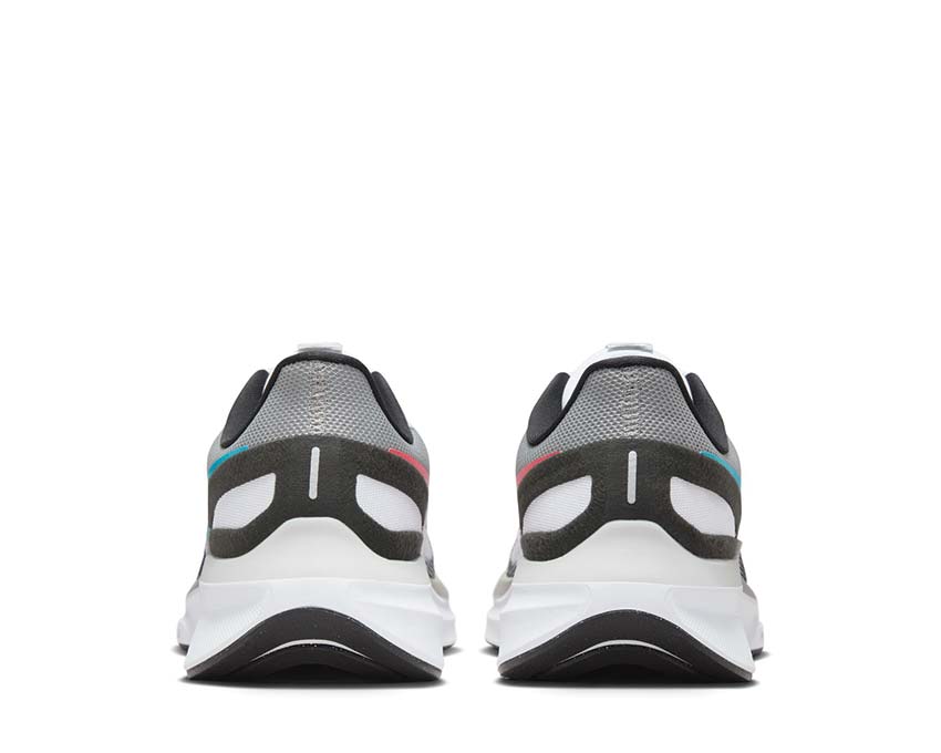 Nike Structure 25 White / Gamma Blue - Black - Hot Lava DJ7883-109