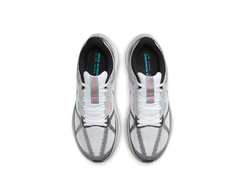 Nike Structure 25 White / Gamma Blue - Black - Hot Lava DJ7883-109