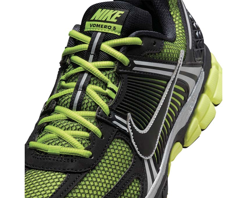 Nike Zoom Vomero 5 Lemon Venom / Black - White - Mtlc Silver FB9149-702