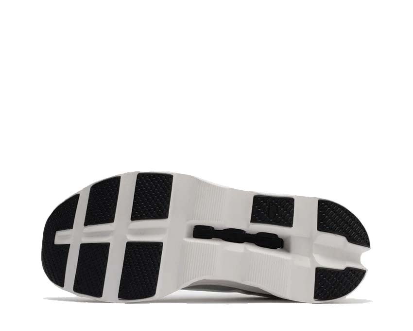 On Cloudmonster All White detail — white mesh upper men's running