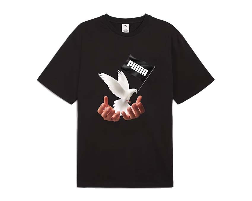 PUMA MÁS TIEMPO Tee Black 627739 01