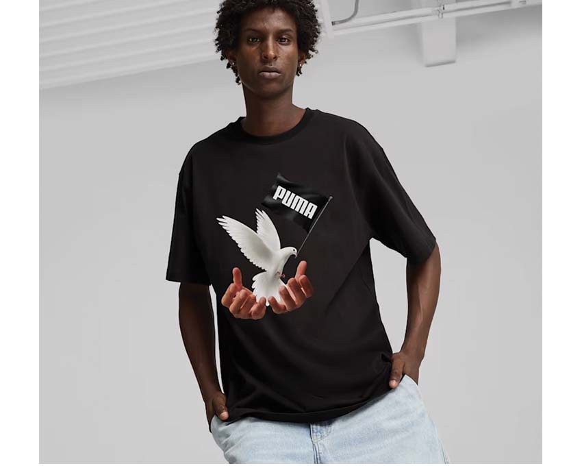 PUMA MÁS TIEMPO Tee Black 627739 01