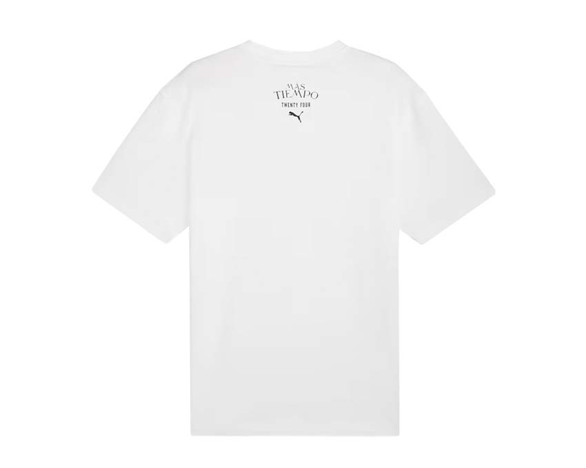 PUMA MÁS TIEMPO Tee White 627739 02
