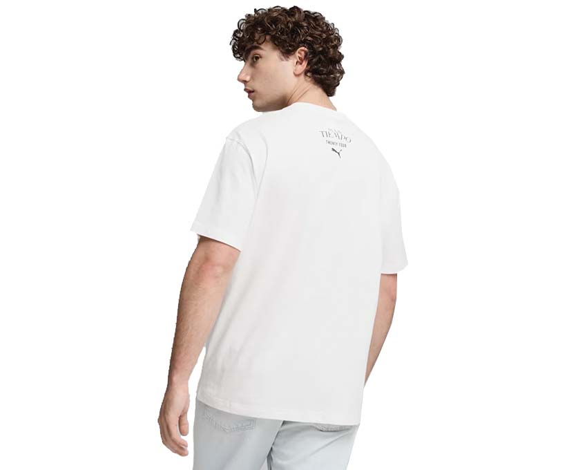 PUMA MÁS TIEMPO Tee White 627739 02