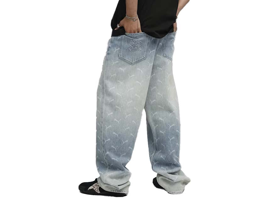 PUMA X A$AP ROCKY Laser Monogram Denim 633428-01
