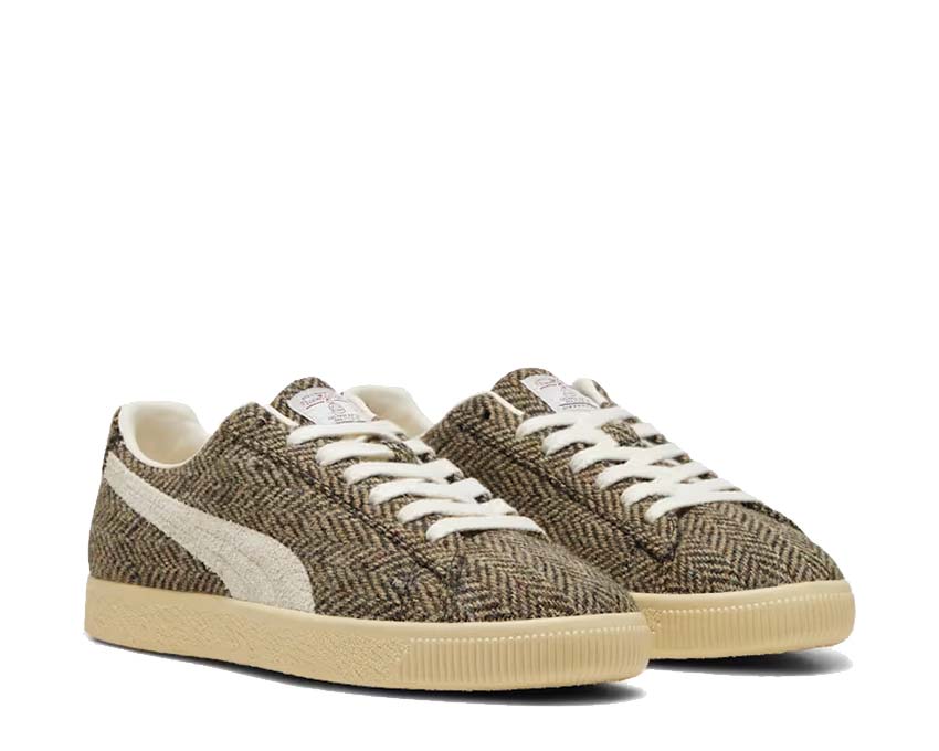 Puma Clyde Harris Tweed Chamomile / Sugared Almond 398512 01