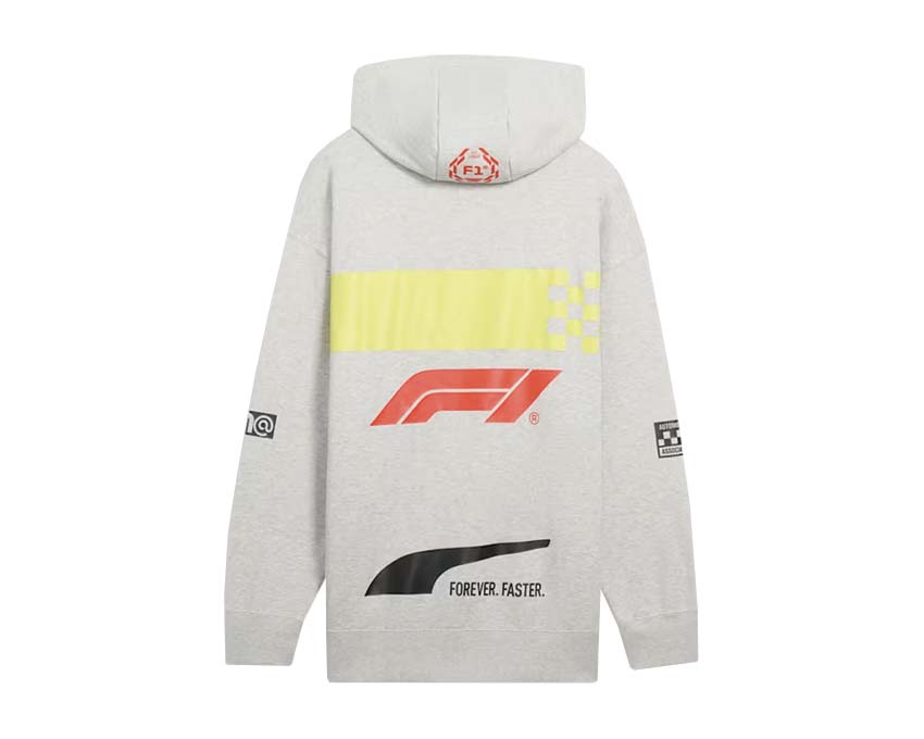 Puma F1® Racing Motorsport Hoodie Light Gray Heather 632244 01