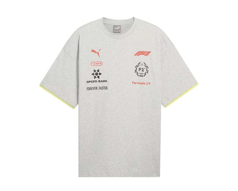 Puma F1® Racing Motorsport Tee Light Gray Heather 632245 01