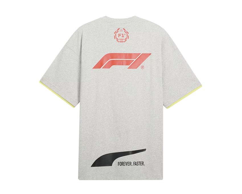 Puma F1® Racing Motorsport Tee Light Gray Heather 632245 01