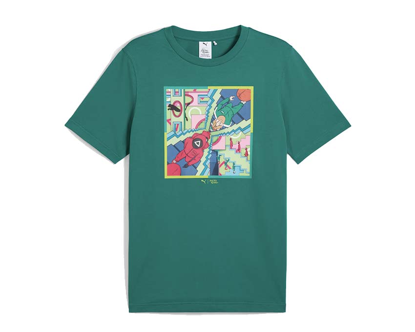 Puma Squid Game Tee Mint Tee 627426 86