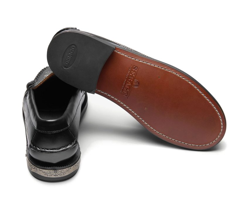 Sebago Dan El Paso Woman "Black" - mocassins femme - vue 3