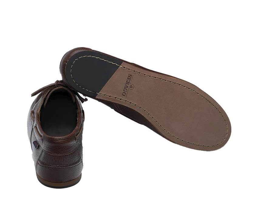 Sebago Owen Tumbled W "Brown"