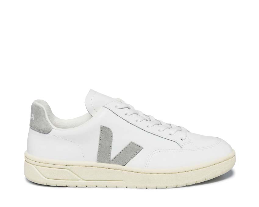 Veja V-12 Leather White / Light Grey XD0203484A