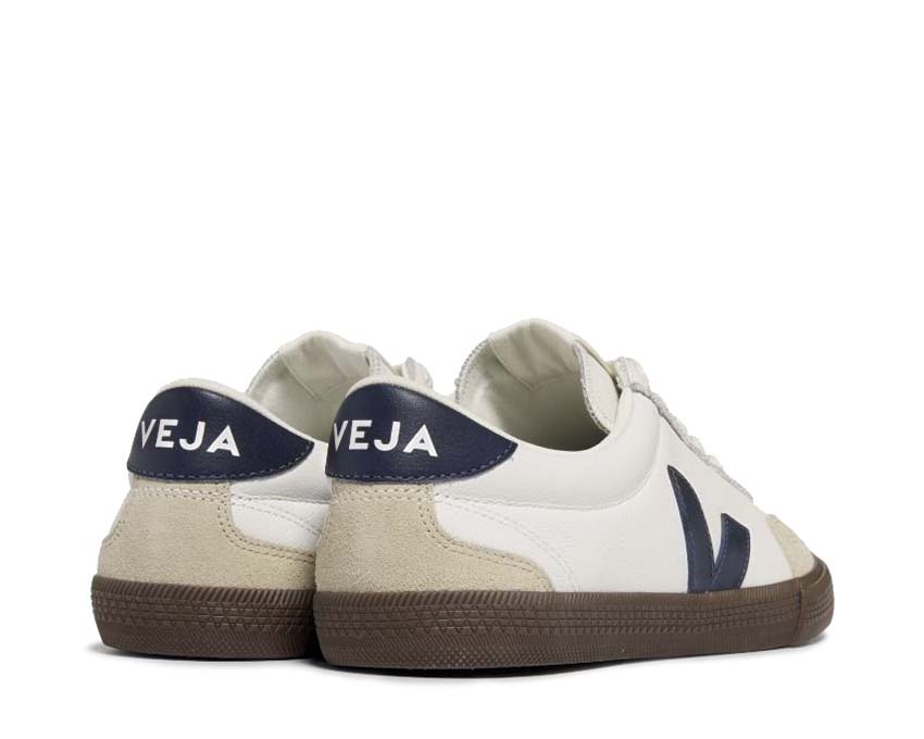 Veja Volley Leather White / Nautico - Bark VO2003531A