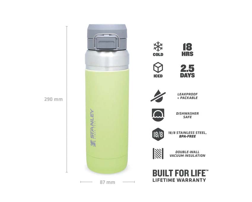 Stanley Go Quick Flip Water Bottle Citron