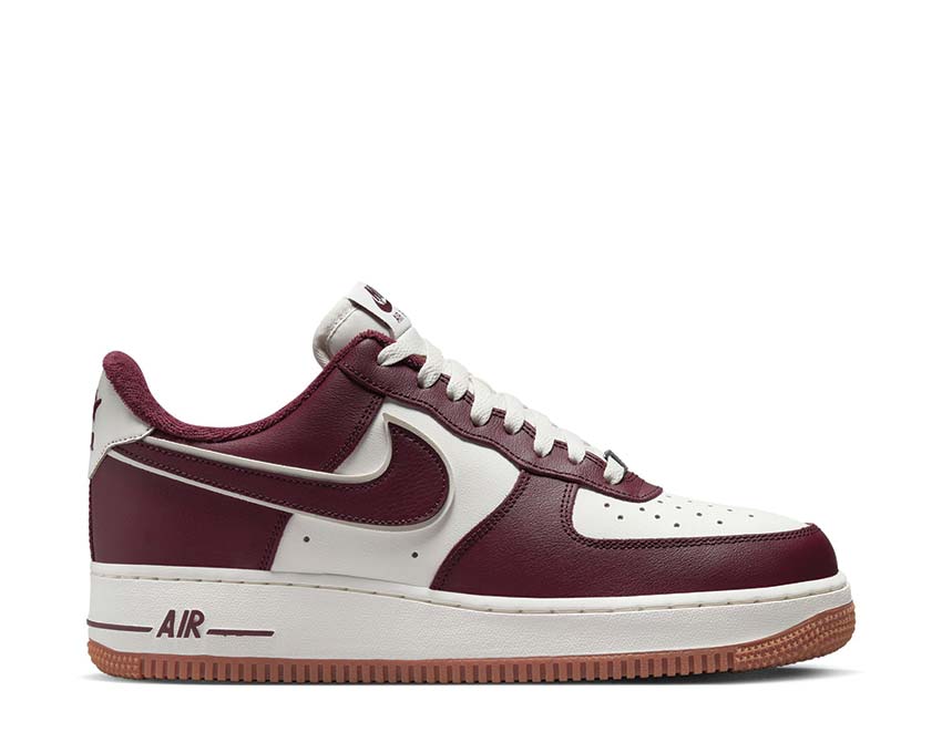 NIKE Force 1 Mid LV8 buy Suede Sneakers Burgandy