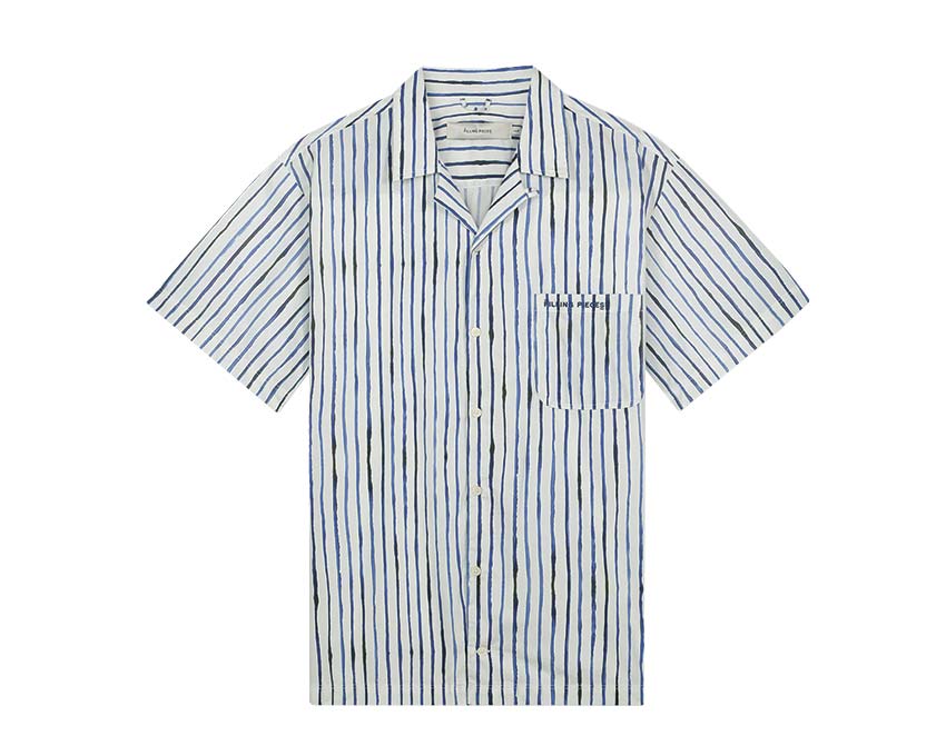 Filling Pieces Resort Shirt Painted Stripe 98733980630