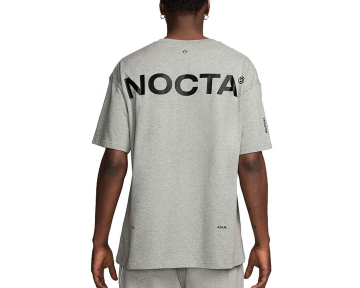 nike shox M NRG NOCTA CS Tee Grey / Black FN7663-063