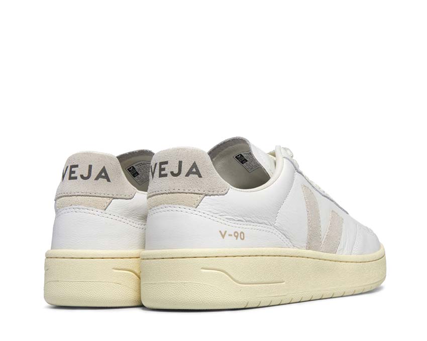 Veja V-90 OT Leather Extra White / Natural VD2003655B