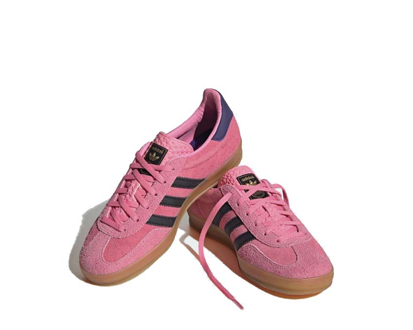 Adidas Gazelle Indoor Bliss Pink / Core Black - Collegiate Purple IE7002