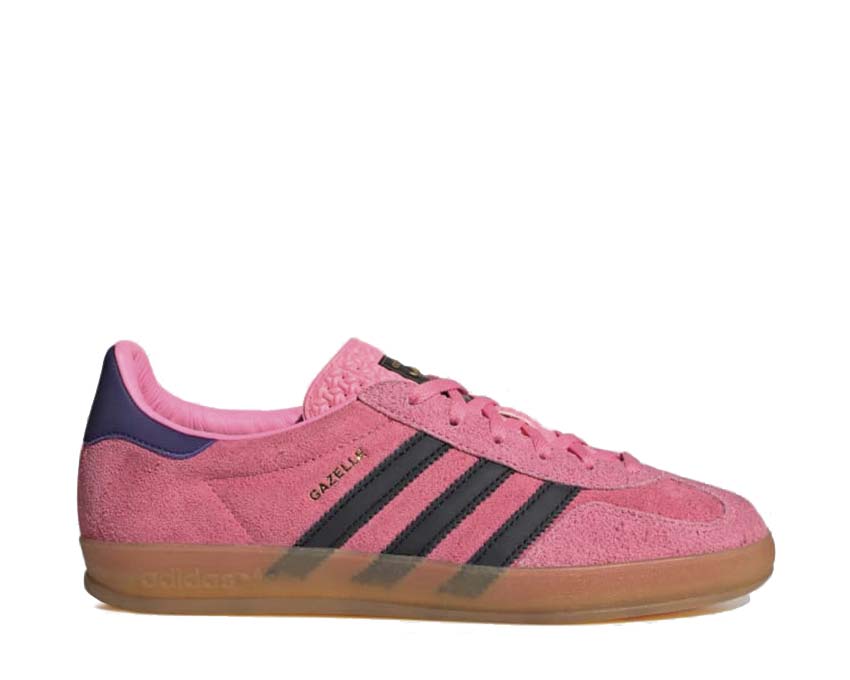 Adidas Gazelle Indoor Bliss Pink / Core Black - Collegiate Purple IE7002