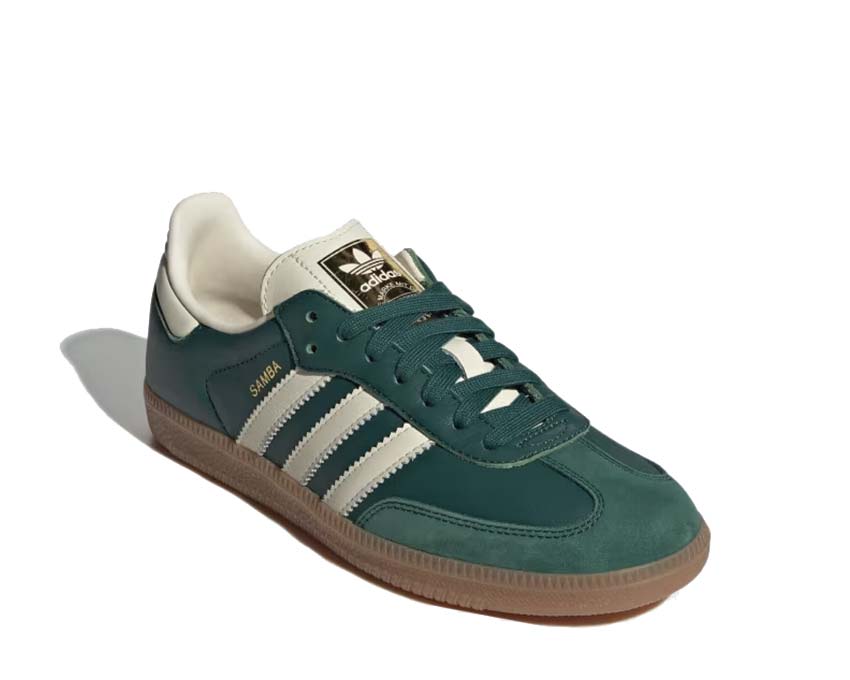 Adidas Samba OG Collegiate Green / Cream White - Gold Metallic IE0872
