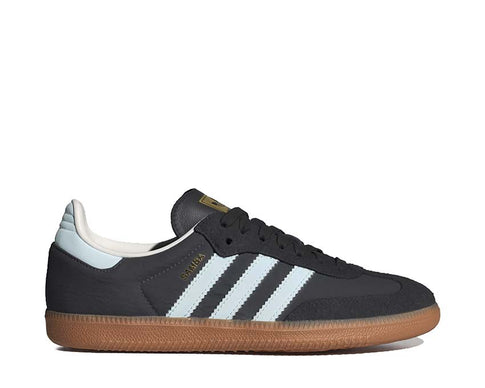 Adidas Samba OG W Carbon / Almost Blue - Chalk White ID0493