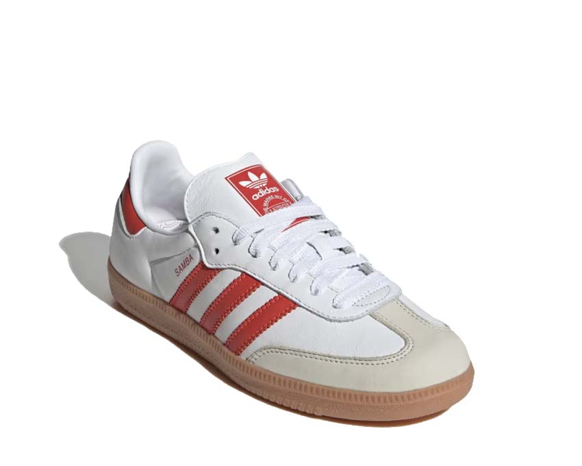 Adidas Samba OG White / Solar Red IF6513