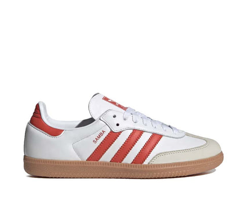 Adidas Samba OG White / Solar Red IF6513