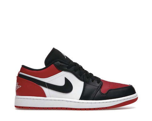 Air Jordan 1 Low Gym Red / Black - White 553558-612
