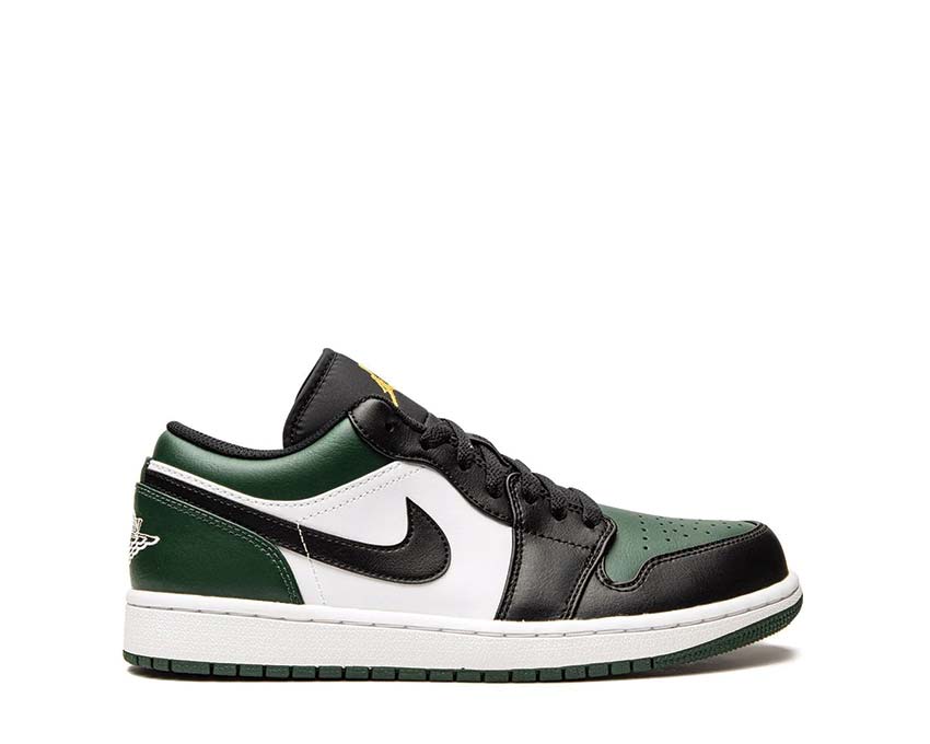 Air Jordan 1 Low GS Green / Pollen - White 553560-371