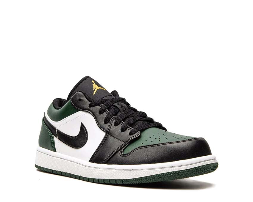 Air Jordan 1 Low GS Green / Pollen - White 553560-371