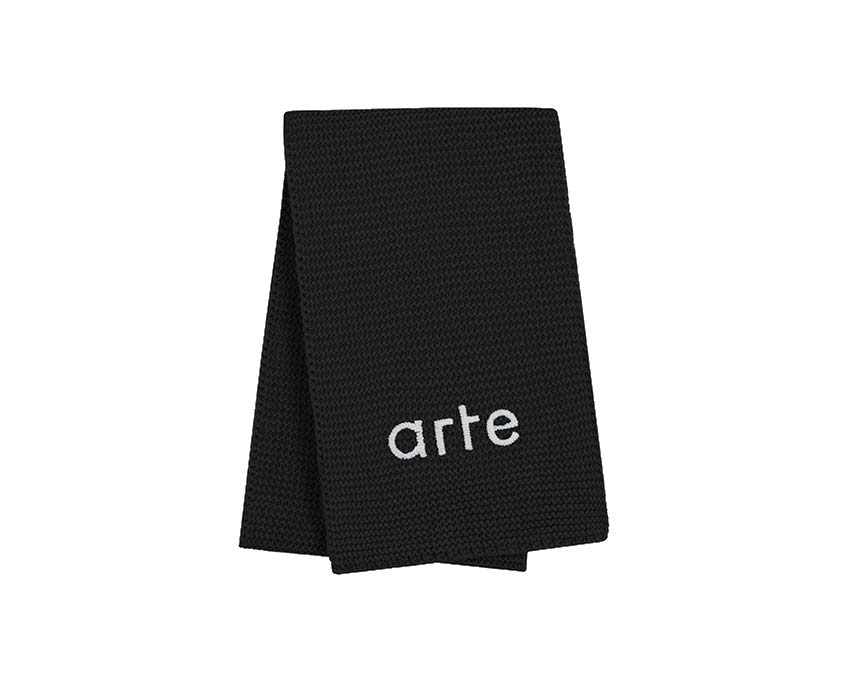Arte Aaron Knit Scarf Black AW23-159AC
