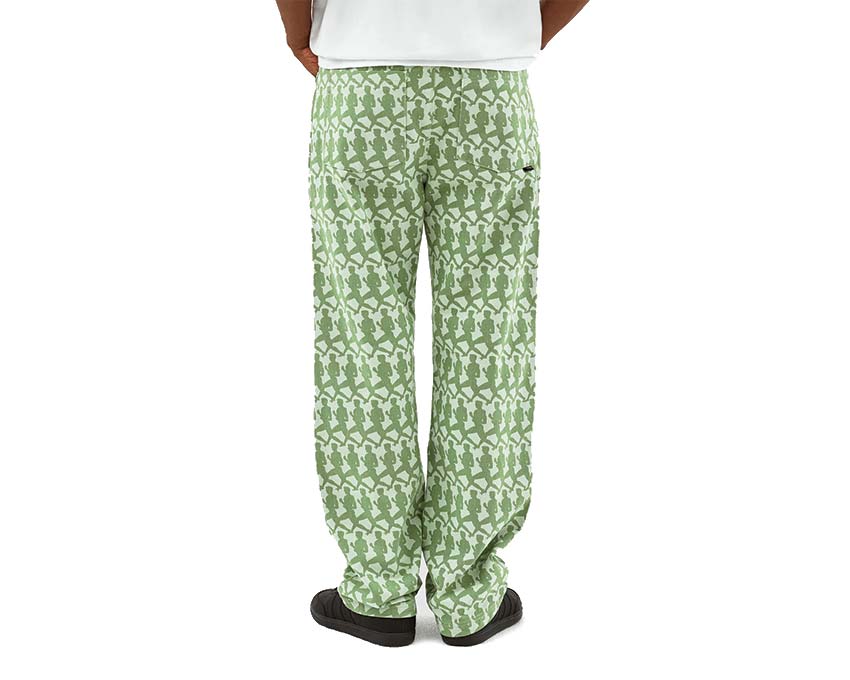 Arte Jones Allover Pants Green SS24-069P