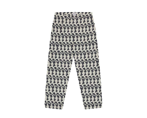 Arte Jones Allover Pants Navy / Cream SS24-069P Arte Jones Allover Pants Navy / Cream SS24-069P