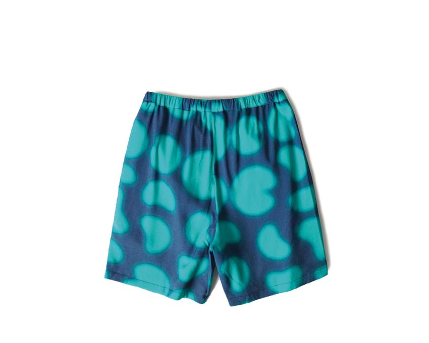 Arte Stolp Print Shorts Navy / Green SS23-112SHO