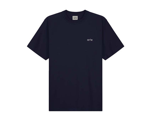 Arte Teo Back Team T-Shirt Navy SS24-026T