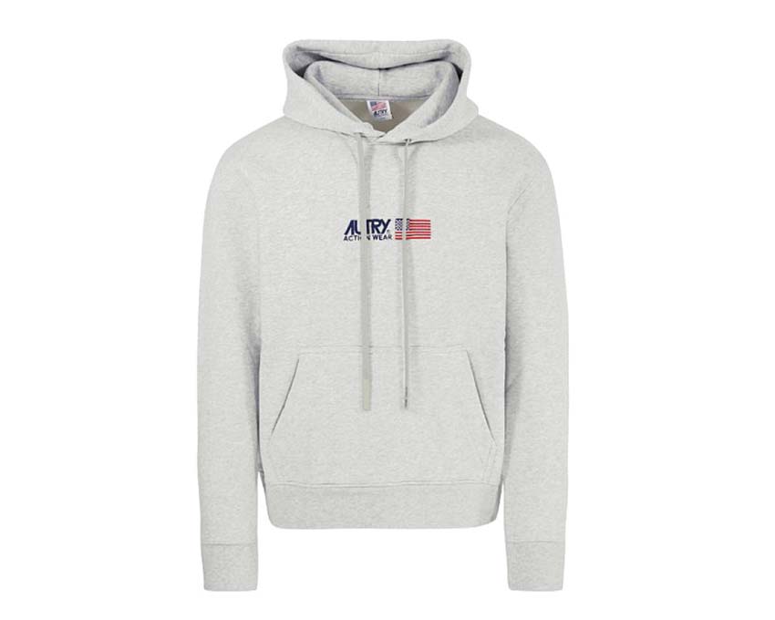 Autry Hoodie Iconic Man Embro Melange HOIM1553