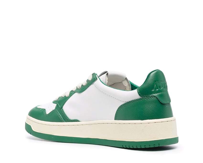 Autry Medalist Low Leat / White / Green AULMWB03