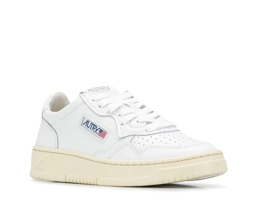 Autry Medalist Low Leat / White AULWLL15