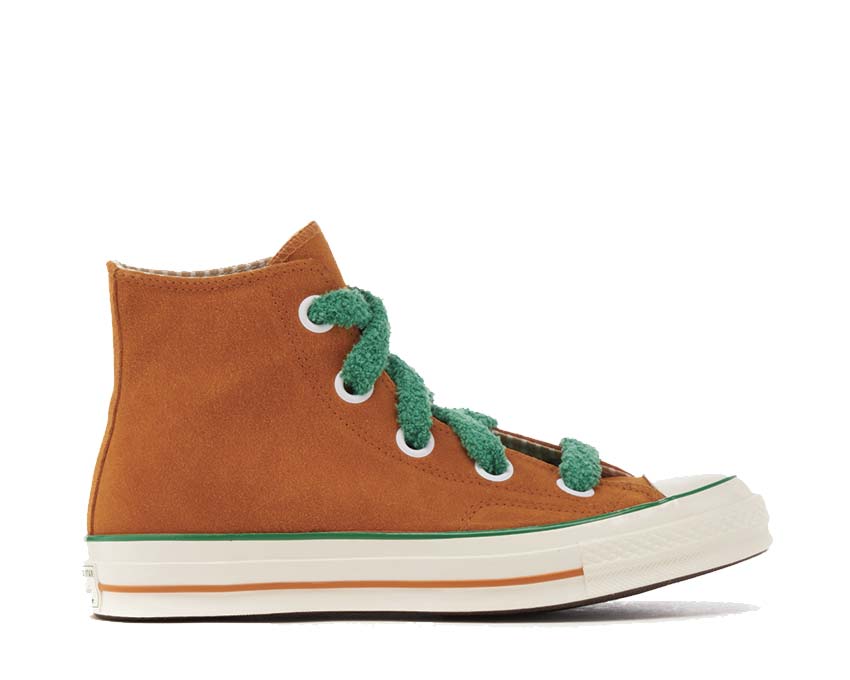 Зимові ботинки кеди converse Wonka Orange / Green - Egret A08152C
