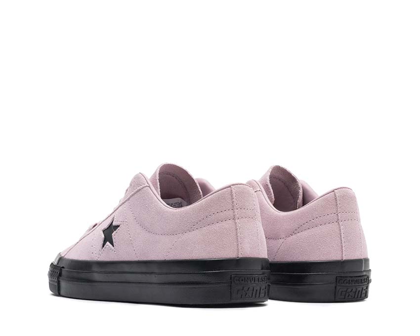 Converse White Leather Chuck Taylor All Star Lift High Sneakers Phantom / Violet Lavender A05318C