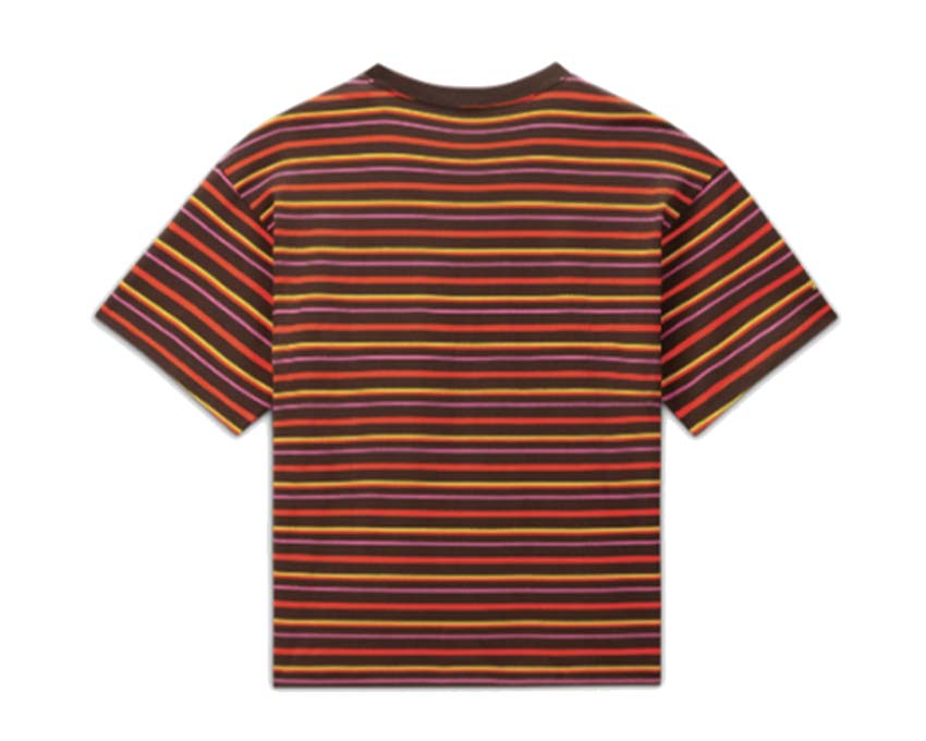 Converse Wonka Striped Tee Brown / Beige 10026545-A01